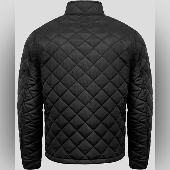 Hawke & Co. Men’s Diamond Quilted Puffer Zip Up Wind Water Resistant Jacket S - Picture 3 of 13